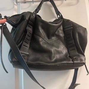 French Connection black purse